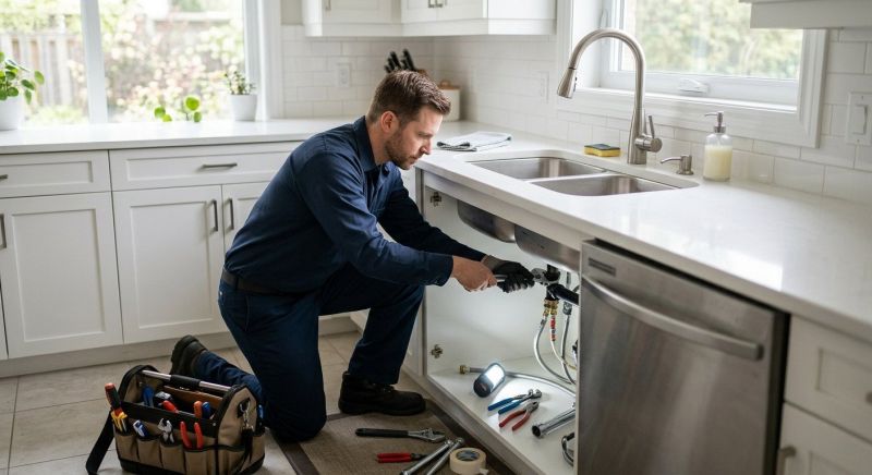 Kitchen Faucet Installation